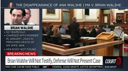 Brian Walshe Declines to Testify, Defense Will Not Present Case