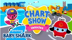 Pinkfong Chart Show - Ep9. I Love Vehicles