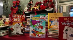 Local students lead book drive sending 10,000 books overseas