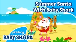 Summer Santa With Baby Shark