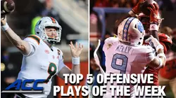 2021 ACC Football Top 5 Offensive Plays Of The Week: Week 13