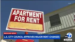 LA City Council approves proposal on major rent changes