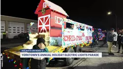 Yorktown lights up the night at 14th annual holiday parade