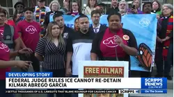 Federal judge rules Kilmar Abrego Garcia can't be re-detained by immigration authorities