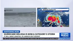 Jamaica warned to shelter in place as Category 5 Hurricane Melissa approaches