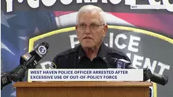 West Haven officer arrested after excessive use-of-force in July