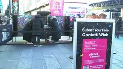 Wishing Wall returns to Times Square ahead of New Year's Eve