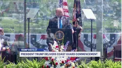 Trump tells Coast Guard graduates they will 'be tested' in their military careers