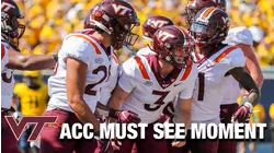 Virginia Tech's Tayvion Robinson Climbs The Mountaineer | ACC Must See Moment