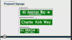 Westminster votes to honor Charlie Kirk with street renaming
