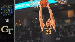 Notre Dame vs. Georgia Tech Men's Basketball Highlights (2021-22)