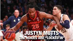 Virginia Tech's Justyn Mutts Says Hokies Are "Locked in"