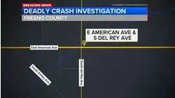 Officers investigating deadly crash in Fresno County