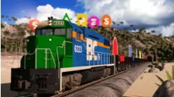 Shapes Train Island Adventure