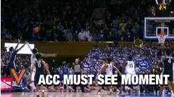 Virginia's Reece Beekman Calls Game For Three | ACC Must See Moment