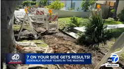 City fixes cracked sidewalk giving 85-year-old trouble after 7 On Your Side report