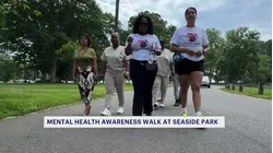 Community, healing and connection: Mental health walk held in Bridgeport
