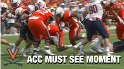 Virginia RB Perris Jones Jukes, Jives and Muscles For Score | ACC Must See Moment