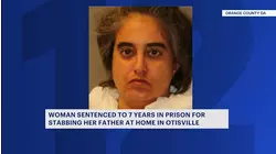 Otisville woman sentenced for stabbing father after argument over clogged toilet