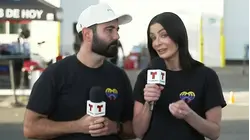 Dayanara Torres y Raphy Pina muestran su apoyo en centro de acopio para Venezuela