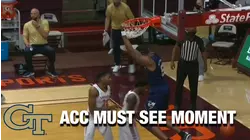 Georgia Tech's Moses Wright Makes Hokies Pay For Not Boxing Out | ACC Must See Moment