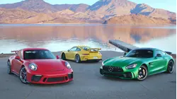 Mercedes-AMG GT R vs. 911 GT3