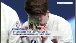 Hartford Olympian skates through grief as he honors parents lost in DC crash