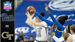Pitt vs. Georgia Tech Women's Basketball Tournament Highlights (2020)