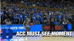 Duke Goes Back-To-Back-To-Back From Downtown | Must See Moment