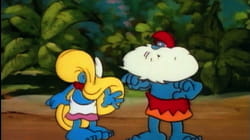 Los Pitufos De Cabeza Pequeña