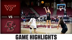Virginia Tech vs. Boston College | ACC Women's Basketball Highlights (2022-23)