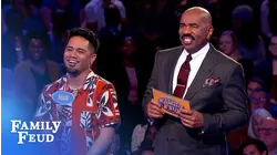 TEAM WORK! The Noas nail Fast Money! | Family Feud