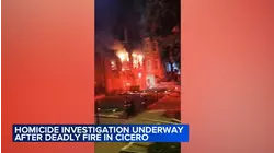 Man found fatally shot in burning west suburban home: police