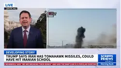 Trump claims Iran has tomahawk missiles and could have hit Iranian school