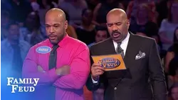 Final answer! He needs 21 points for $20,000! | Family Feud