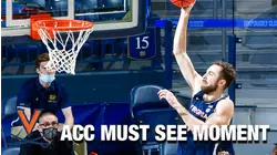 UVA's Jay Huff Sparks The Cavaliers With 2 Early Slams