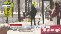 Crews clear New Jersey roadways of snow, ice - urge drivers to stay home