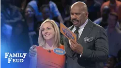 Megan makes it HAPPEN! | Family Feud