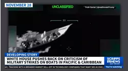 White House backs Hegseth amid report of second strike on alleged drug boat