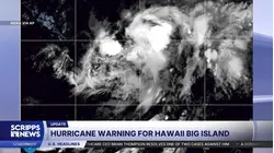 Hurricane warning issued for Hawaii's Big Island as Tropical Storm Lala nears