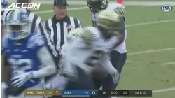 Wake Forest vs. Duke Football Highlights (2018)