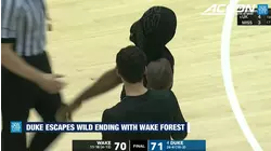 Duke Survives Wild Ending With Wake Forest