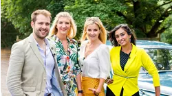 Rebecca Adlington and Helen Skelton