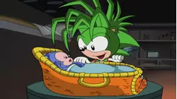 Three Hedgehogs and a Baby