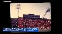 45 year anniversary of first Fresno State game at Valley Children's Stadium