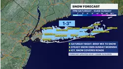 STORM WATCH: Cold and breezy today and then tracking accumulating snow this weekend on Long Island