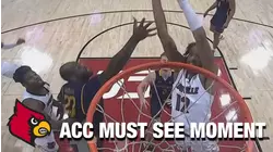 Louisville's JJ Traynor Times His Follow Dunk Perfectly | ACC Must See Moment
