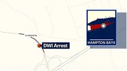Man charged with DWI after police respond to erratic driving call in Hampton Bays