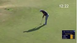 Ryan Fox needed just 22 seconds after Sam Burns' putt to win The Open