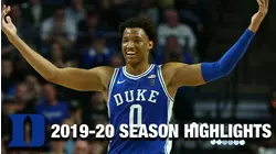 Wendell Moore 2019-20 Season Highlights | Duke Forward